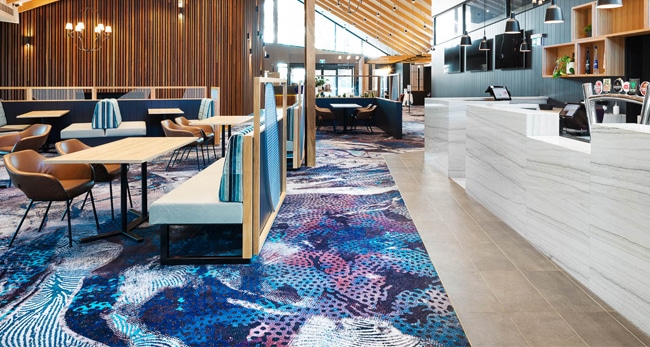 custom carpets for hospitality design