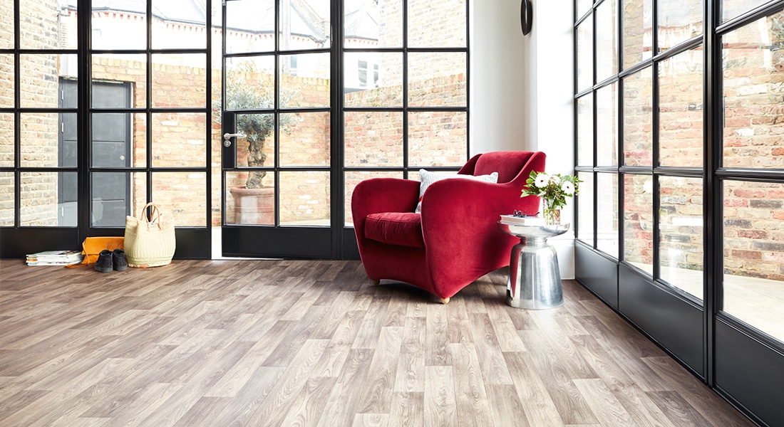 Bronze Sheet Vinyl Image. Product: Nimes 93, Sheet Vinyl. Residential Flooring - Vinyl and Cushion Flooring, Bronze, Nimes